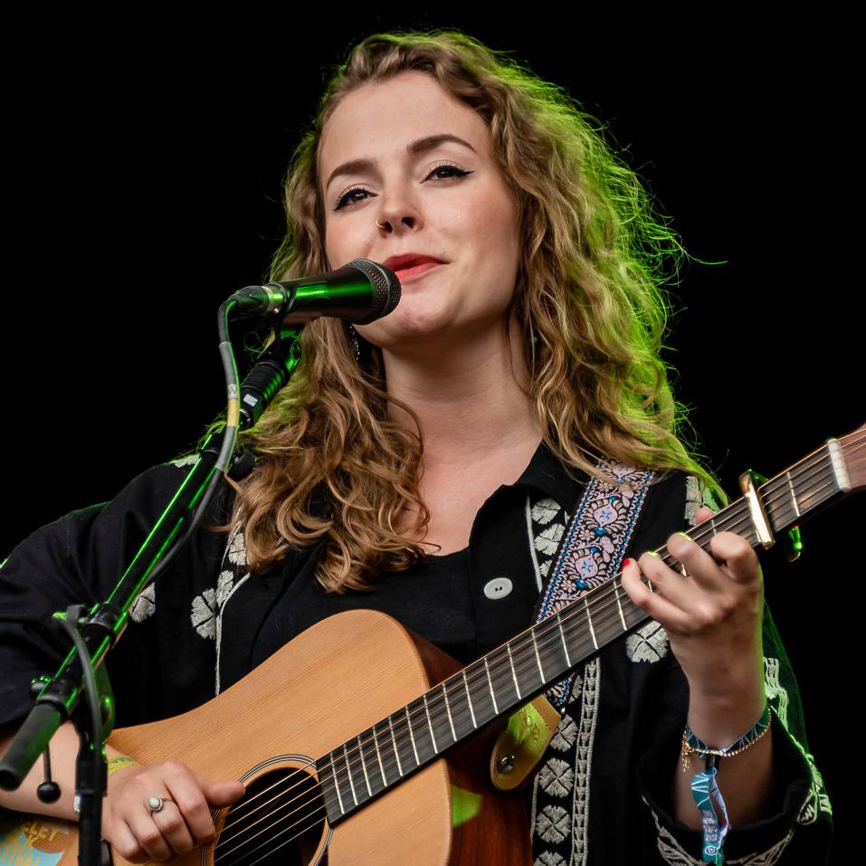 Katherine Priddy performing at End of the Road festival