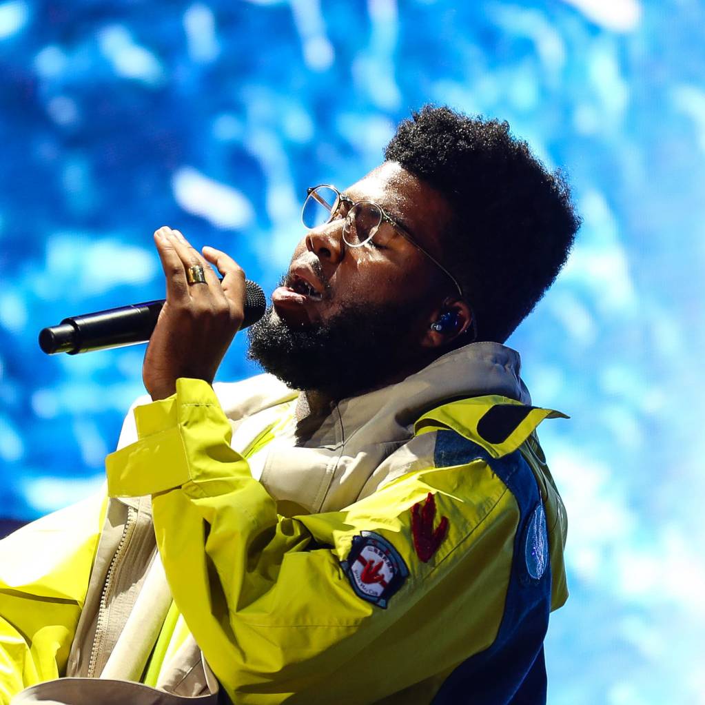Khalid in concert at Boston Calling