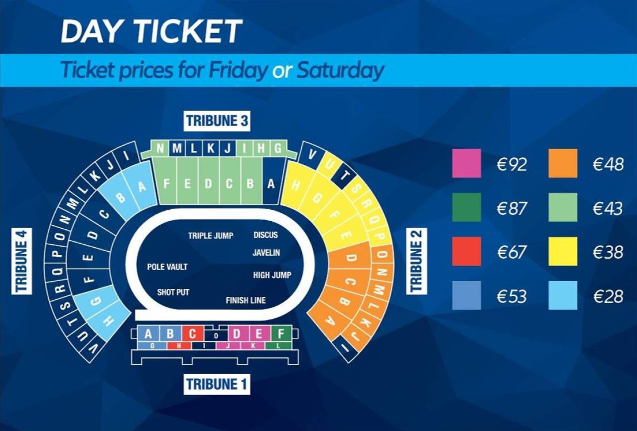 King Baudouin Stadium Map