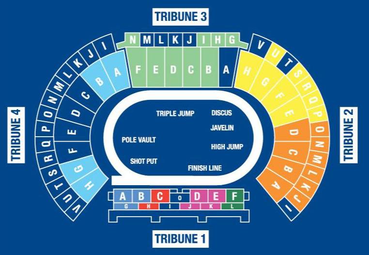 King Baudouin Stadium Map