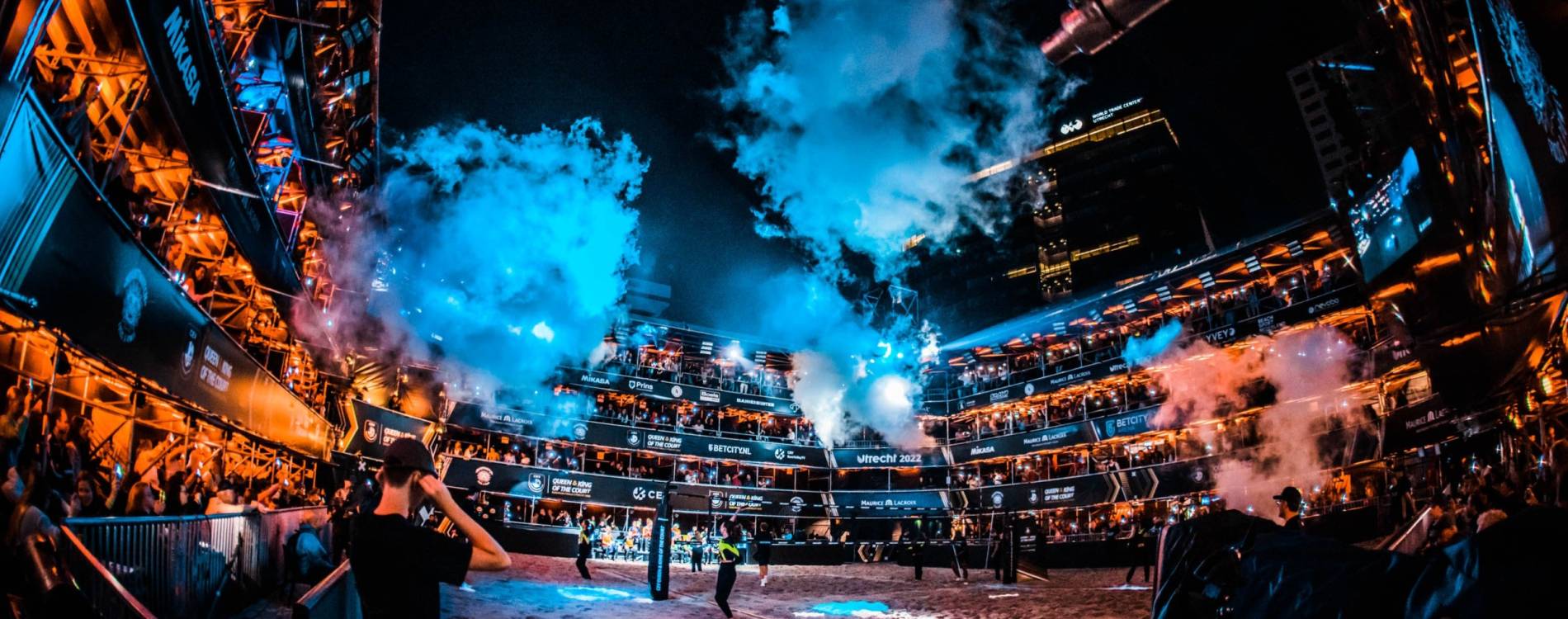 King of the Court under the lights