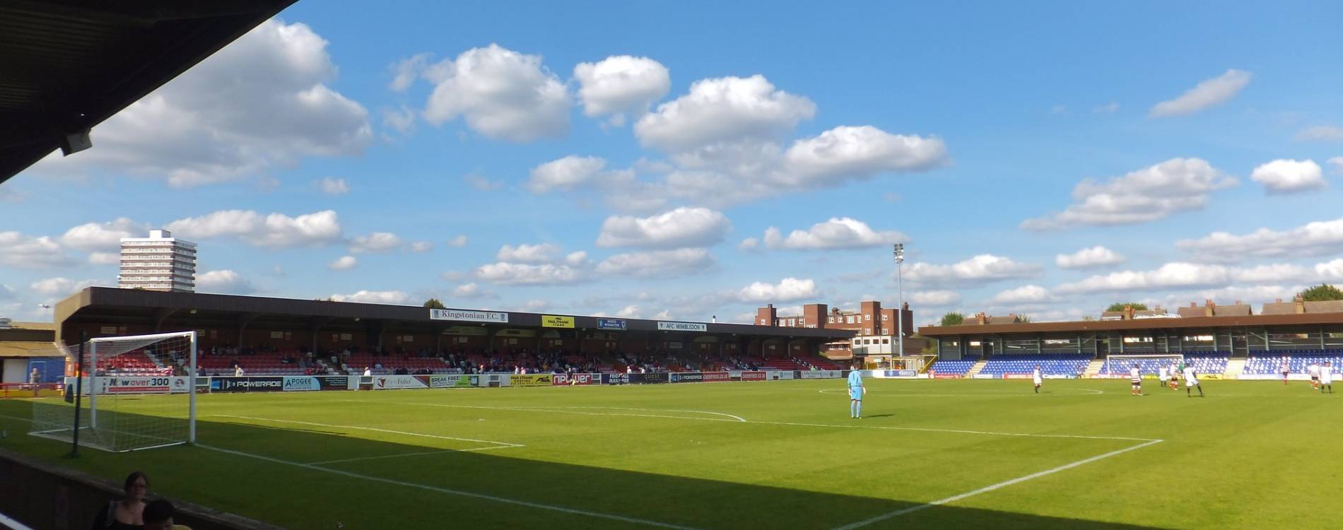 Kingstonian playing at Kingsmeadow