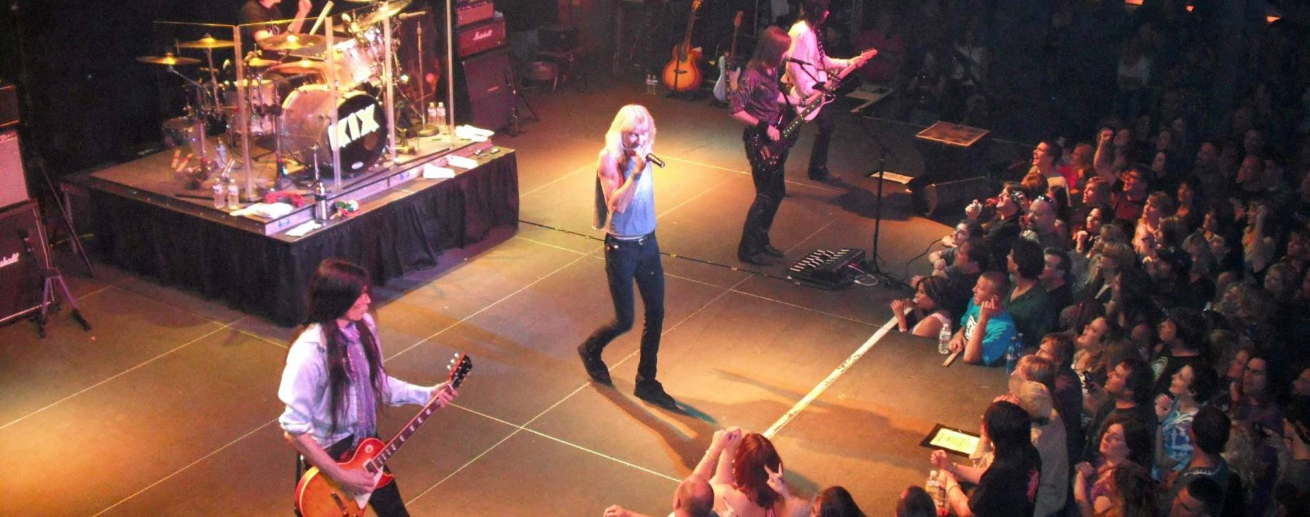 Kix performing at Rams Head Live!