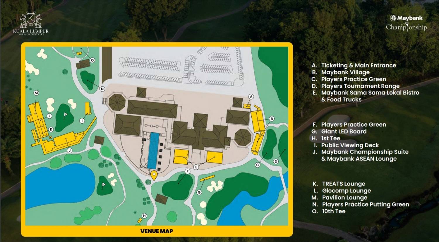 Kuala Lumpur Golf and Country Club Map