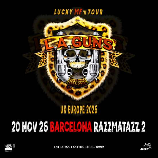 L.A. Guns en Razzmatazz 2, Barcelona 2026