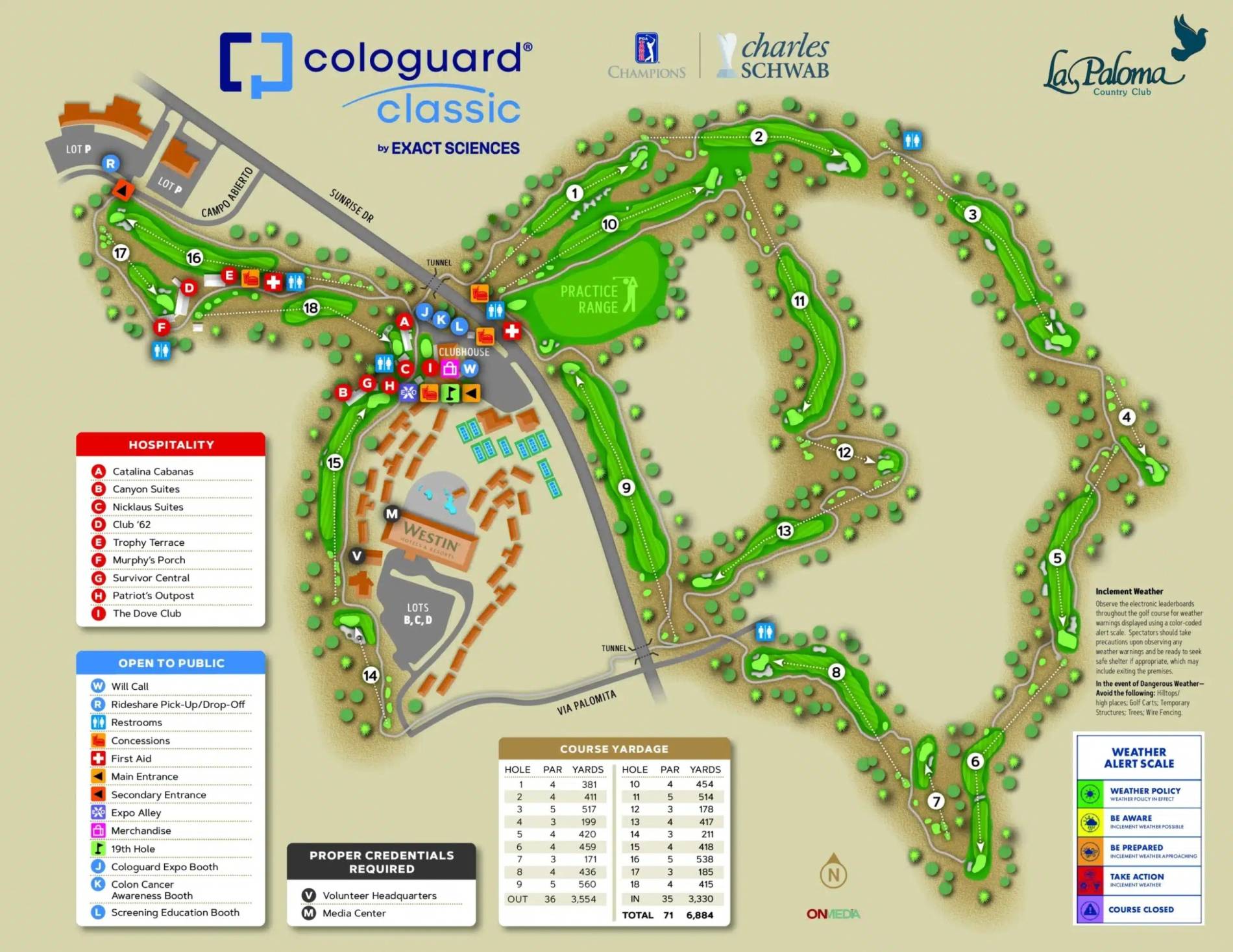 La Paloma Country Club Map