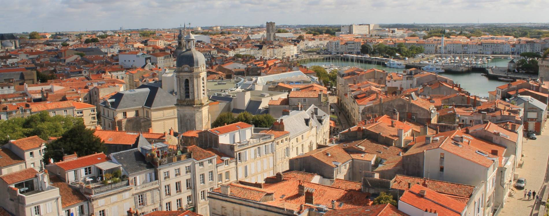 La Rochelle skyline