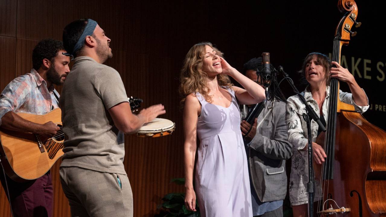 Lake Street Dive perform at Women and the Future of Democracy