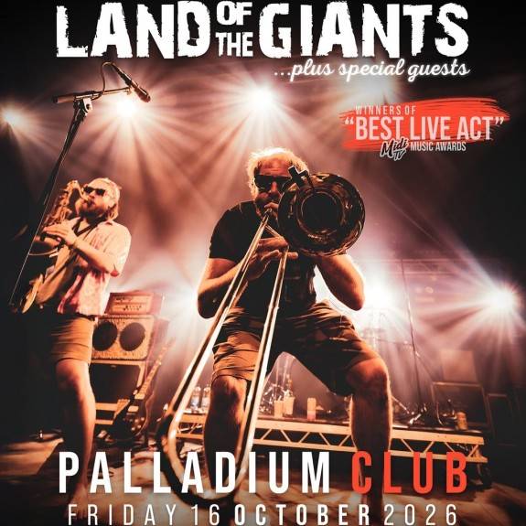 Land of the Giants @ The Palladium Club, Bideford, North Devon