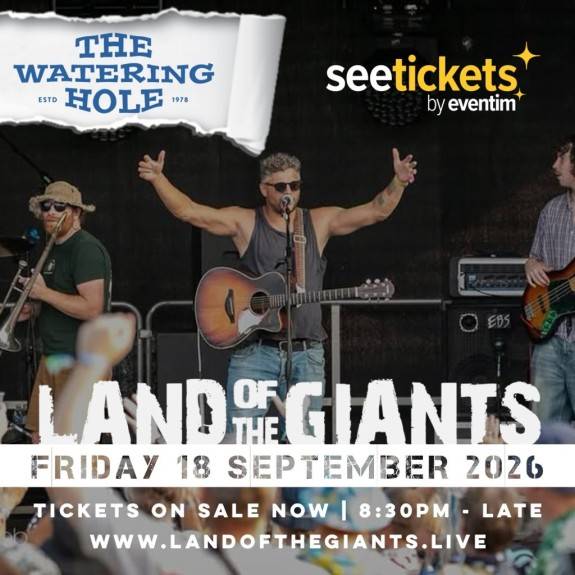 Land of the Giants @ The Watering Hole, Perranporth