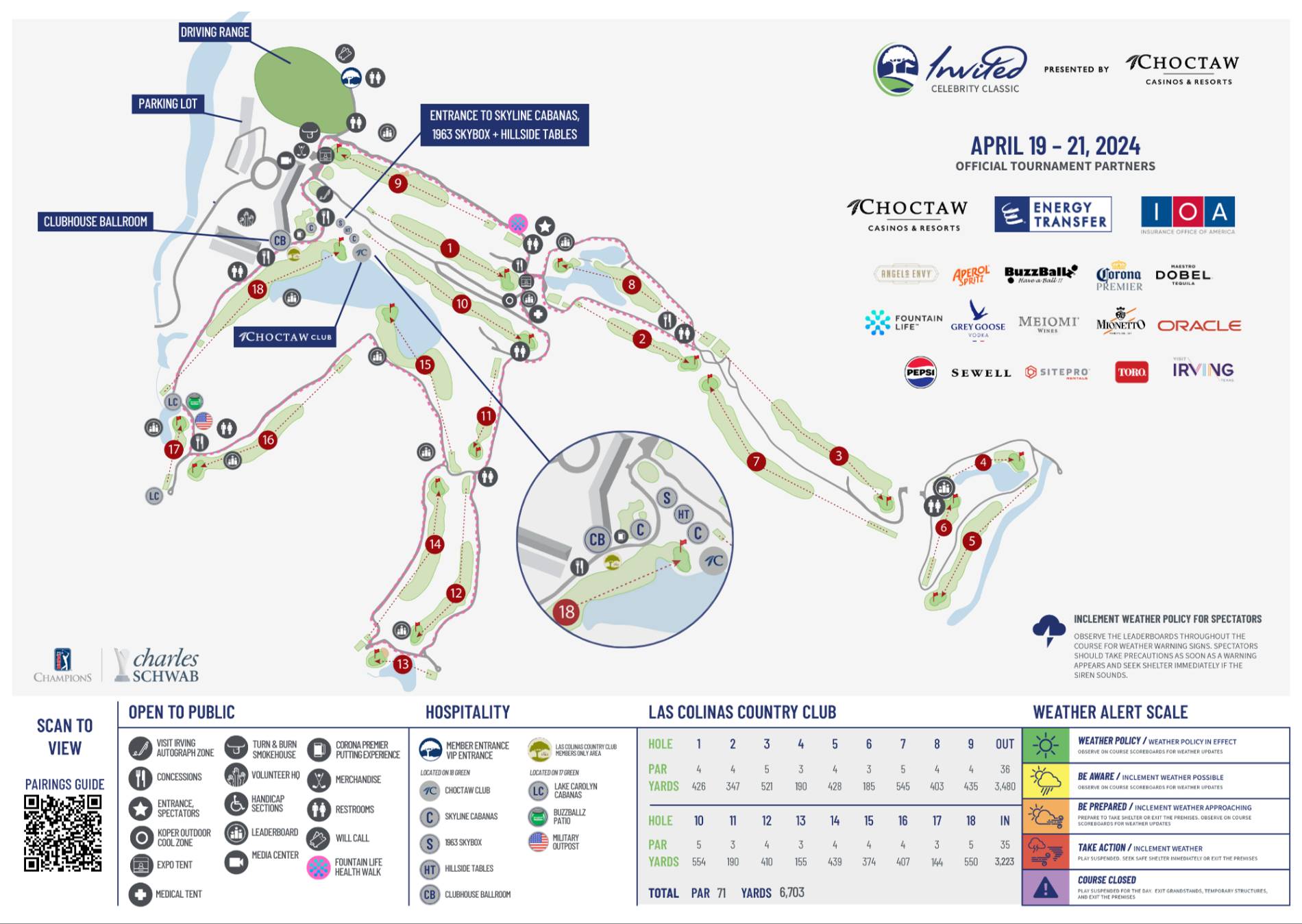 Las Colinas Country Club Map