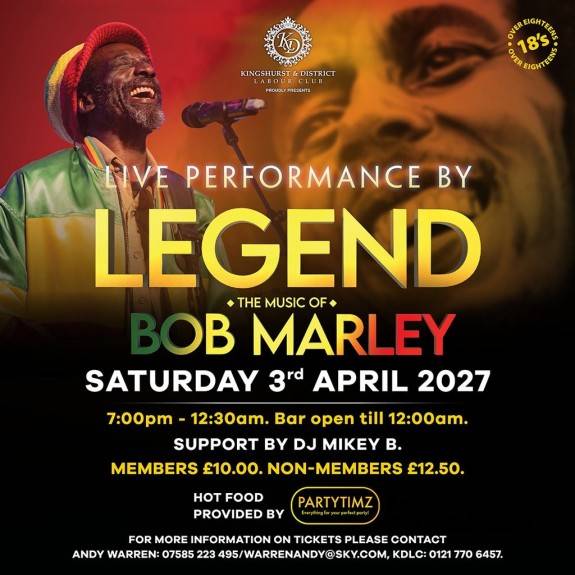 LEGEND - Bob Marley Tribute