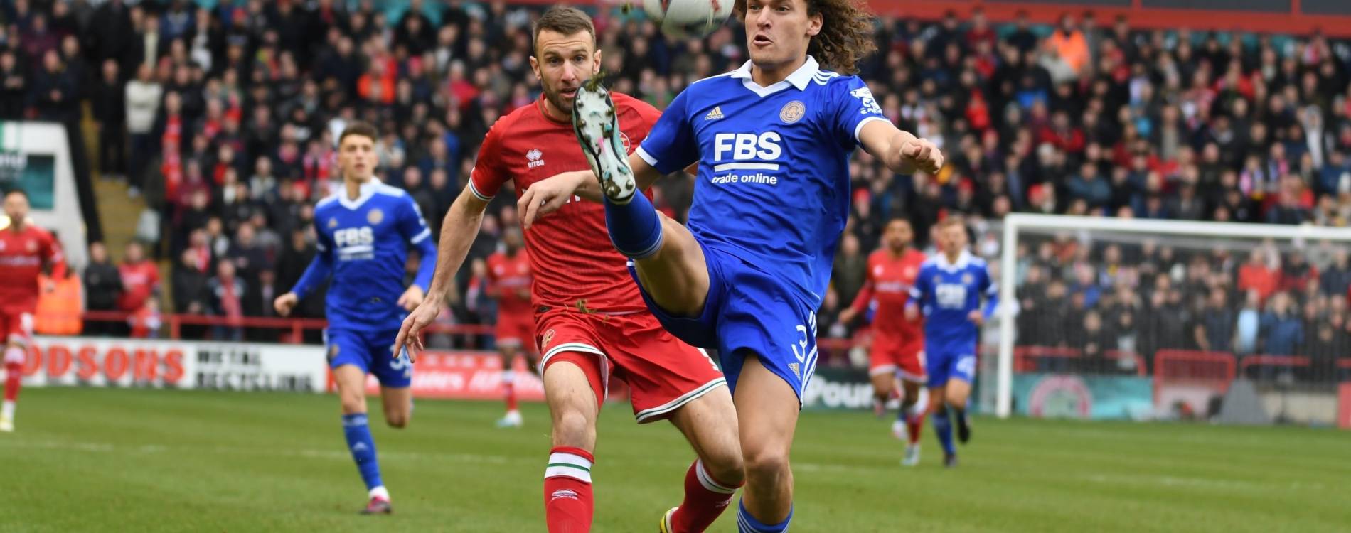 Leicester City playing Walsall in the FA Cup