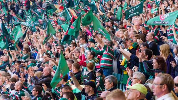 Leicester Tigers fans