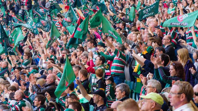Leicester Tigers fans