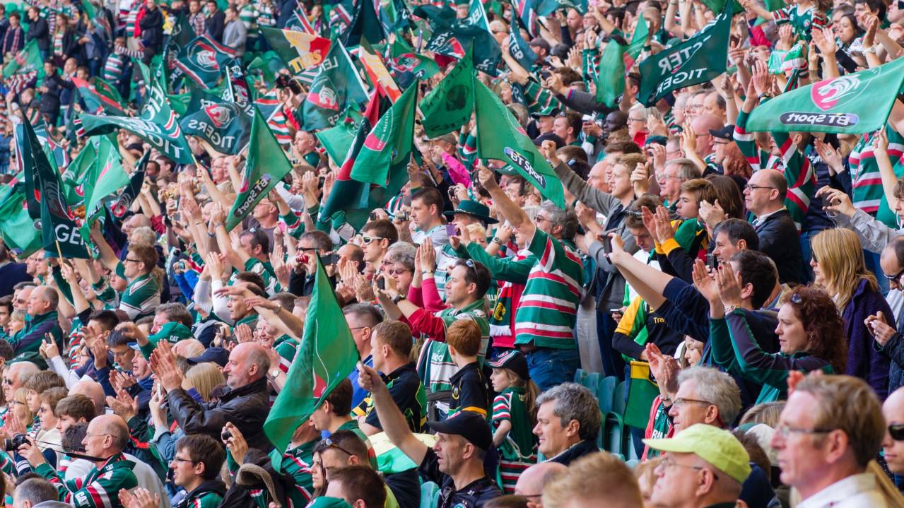 Leicester Tigers fans