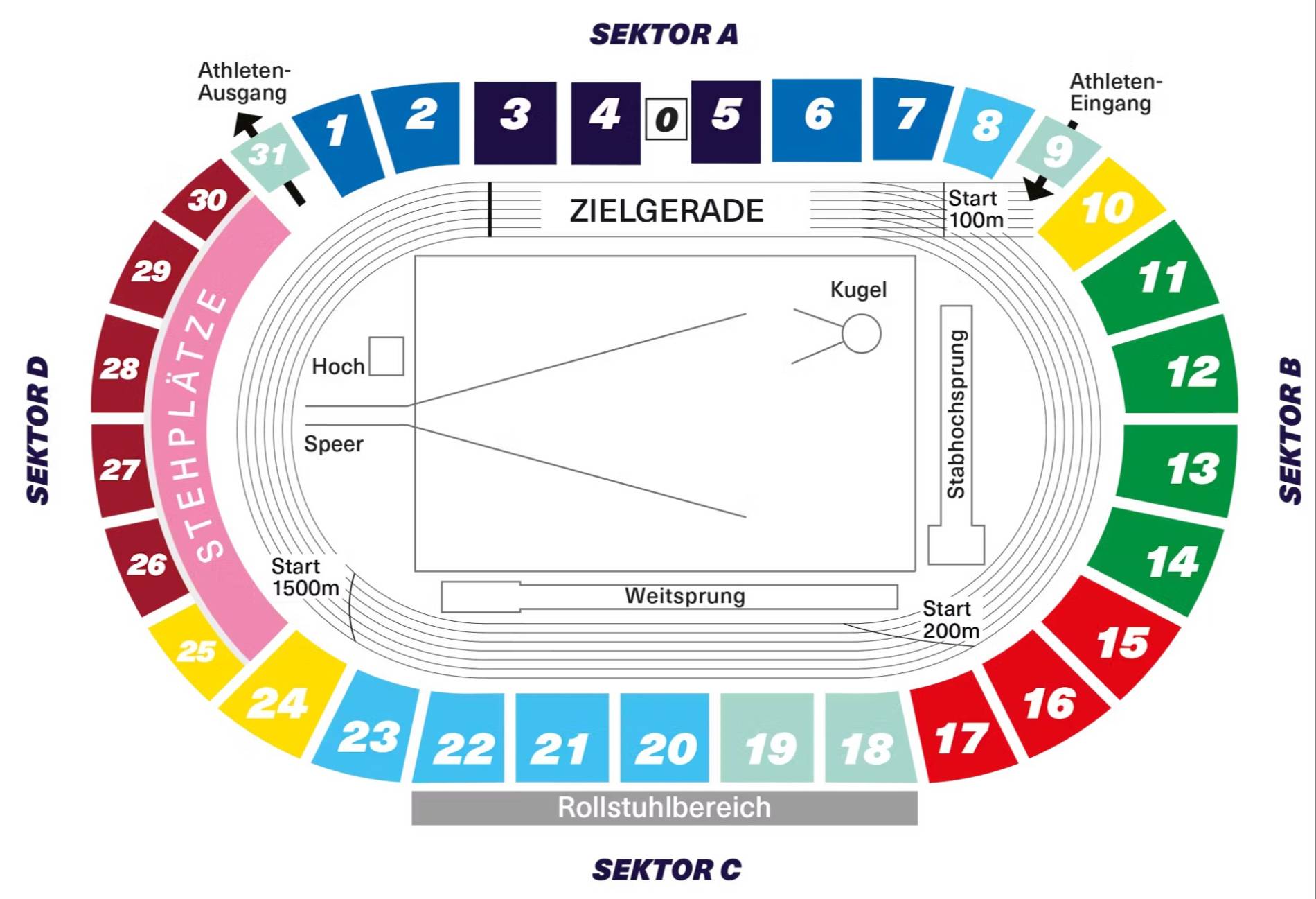 Letzigrund Map