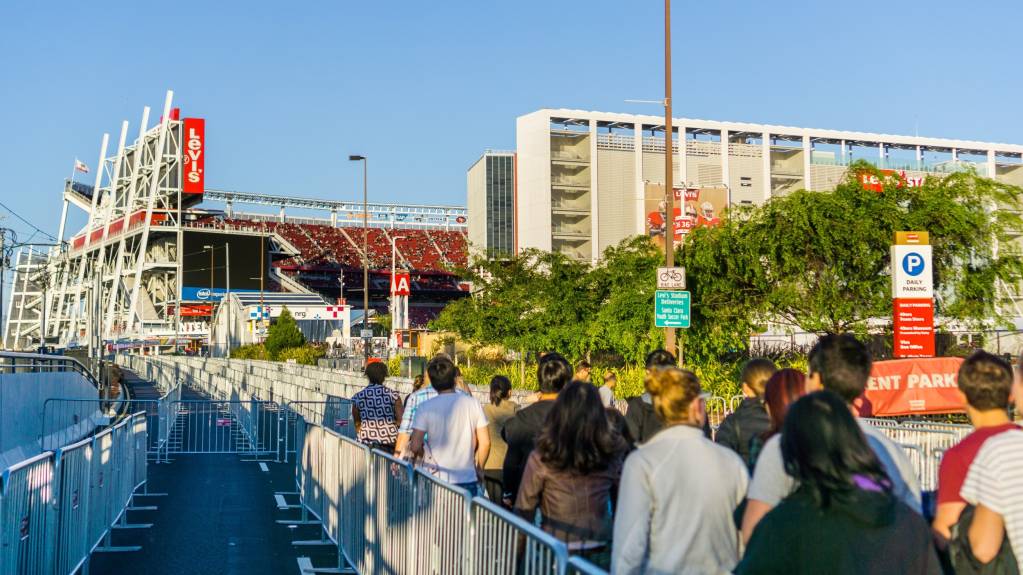 Levi’s Stadium in Santa Clara will host 49ers v Ravens on Christmas Day