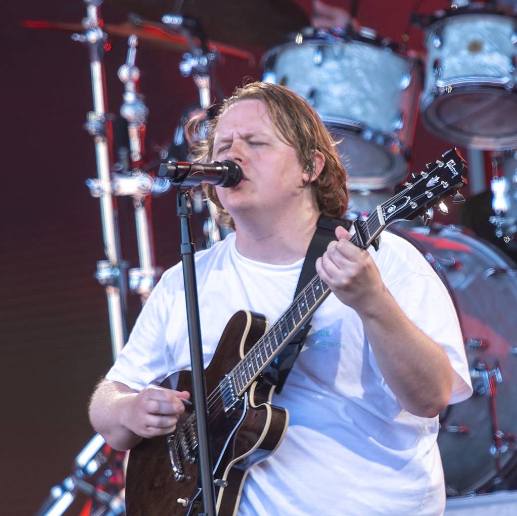 Lewis Capaldi at Glastonbury
