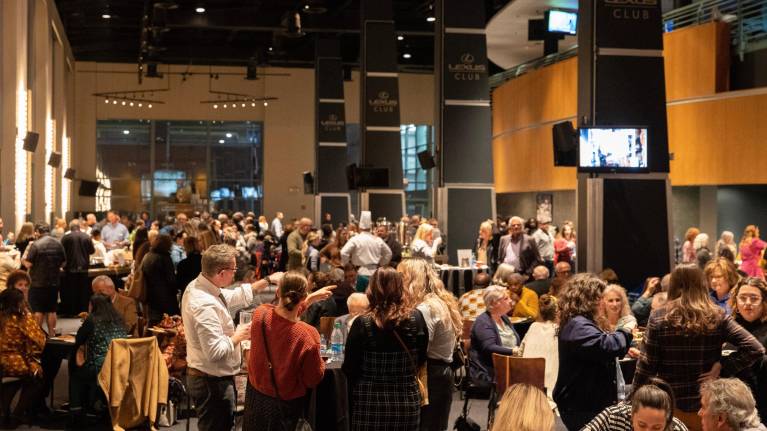 Lexus Club interior at KeyBank Center