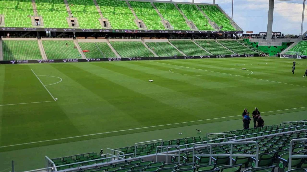 Lexus Club seats offer sideline views