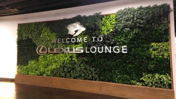 Lexus Lounge sign at Bridgestone Arena