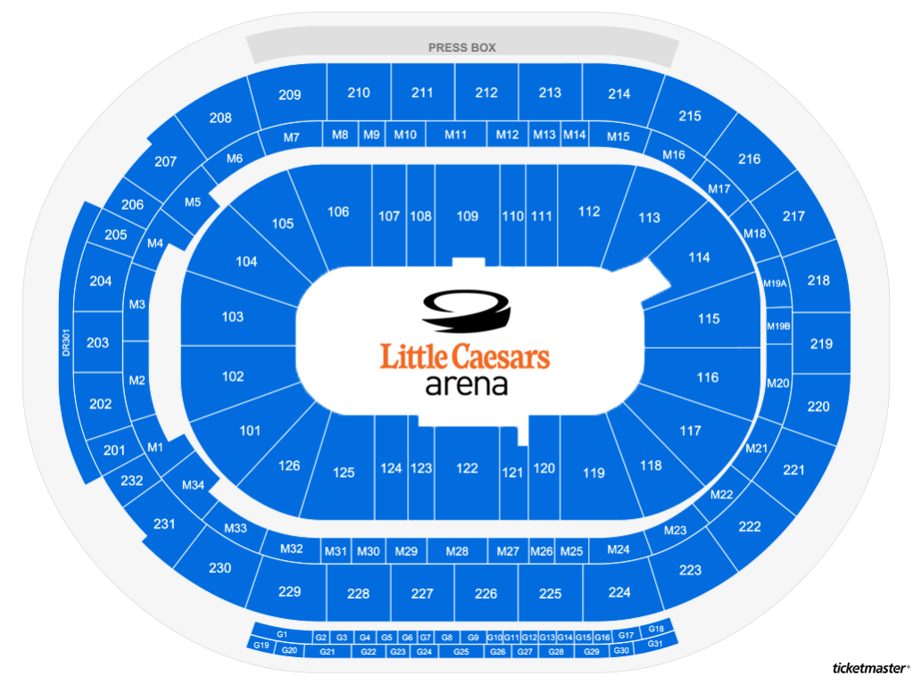 Detroit Red Wings vs Toronto Maple Leafs Tickets 3 Oct 2024 Little