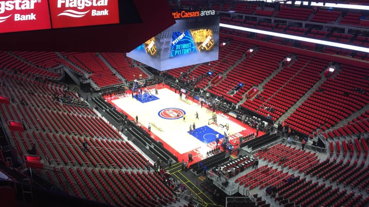 Little Caesars Arena Upper Level