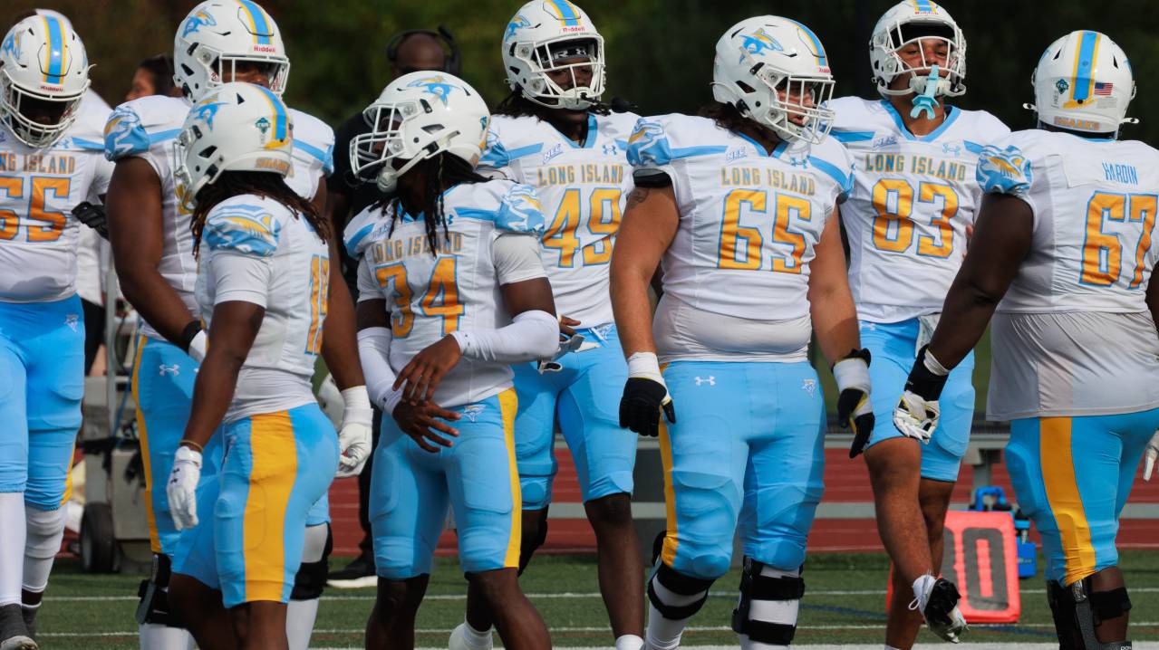 LIU Sharks football players