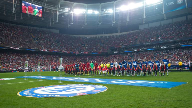 UEFA Super Cup: TBC vs TBC