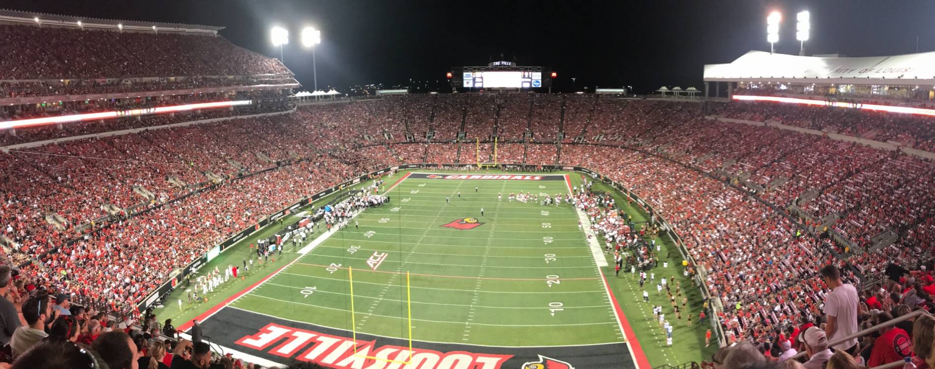 L&N Federal Credit Union Stadium is home to the Louisville Cardinals football team
