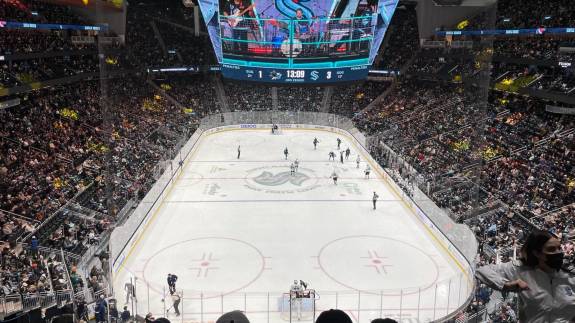 Loge Section 108 at Climate Pledge Arena