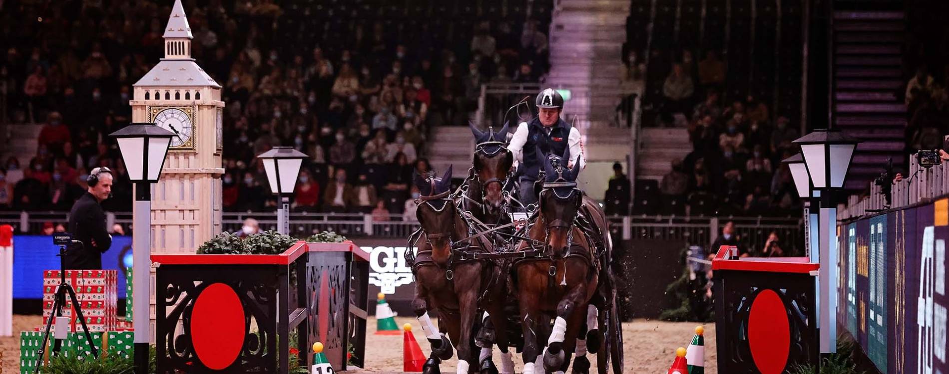 The London International Horse Show 1822 Dec 2024 ExCeL London