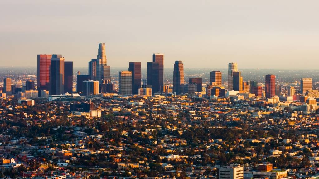 Los Angeles (above) and New York are the only US cities with 2 NFL franchises