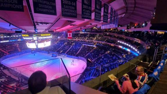 Lounge Club in Section 301 at Madison Square Garden