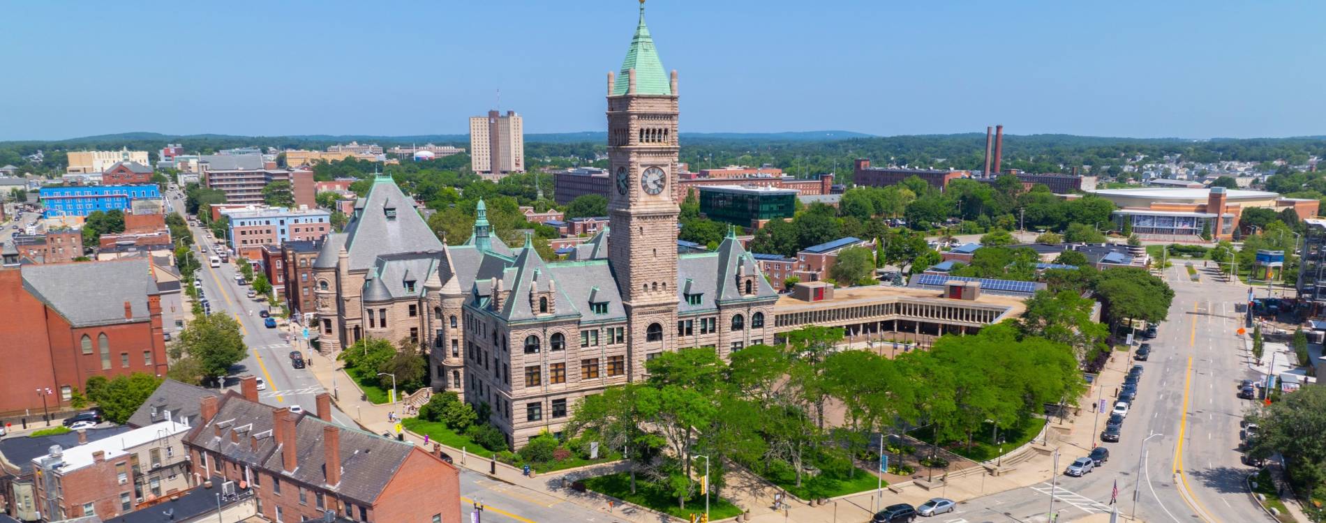 Lowell skyline