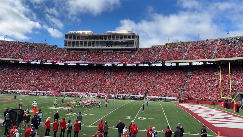 Lower (Sections A-Z) | Wisconsin Badgers Football Vs South Dakota ...