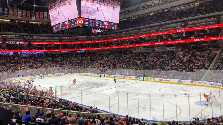 Lower Bowl Section 132 at Rogers Place