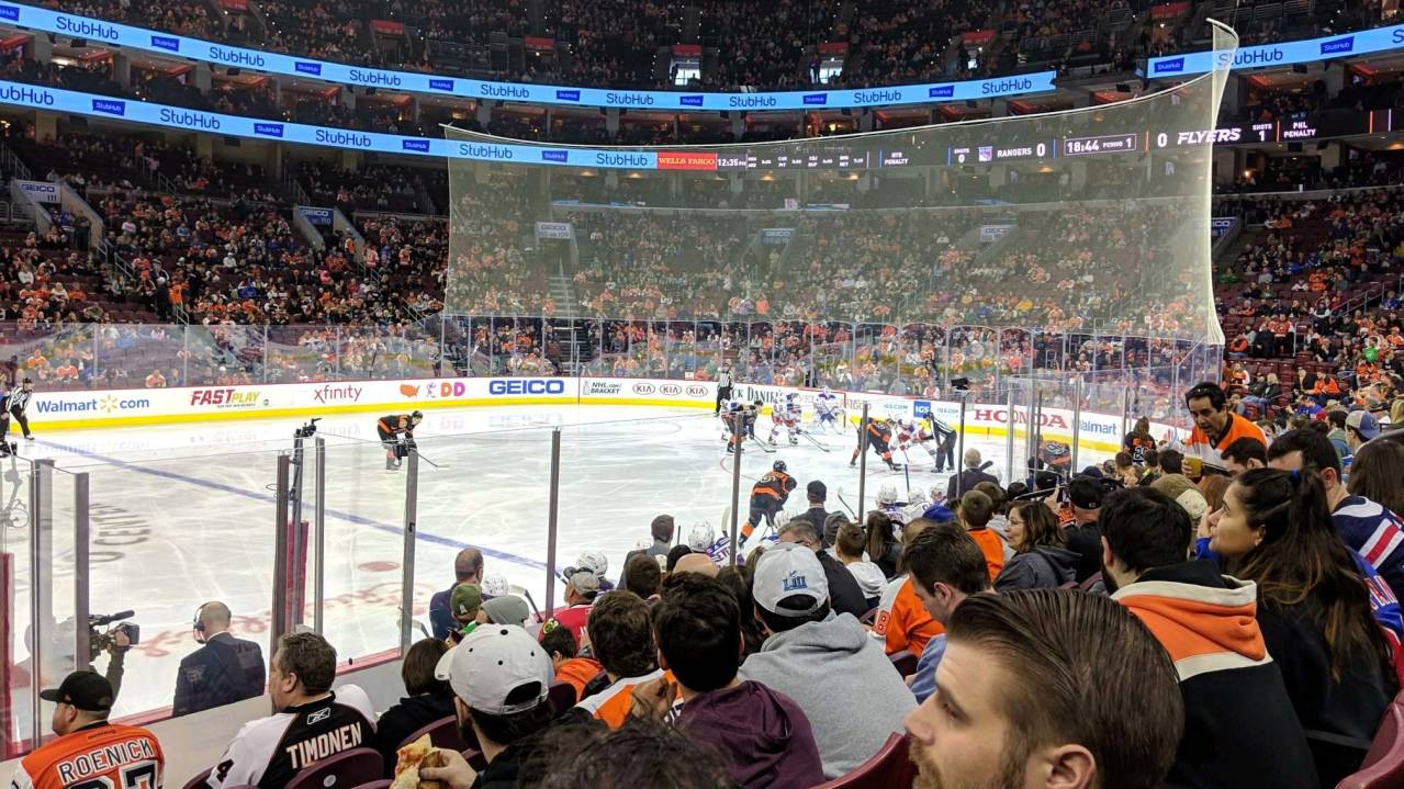 Lower Level Section 101 at Wells Fargo Center