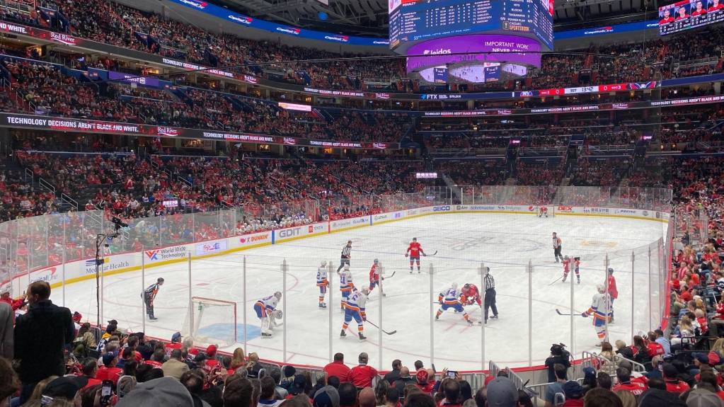 Lower Level Section 107 at Capital One Arena