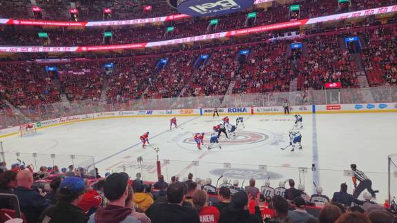 Lower Level Section 122 at Centre Bell