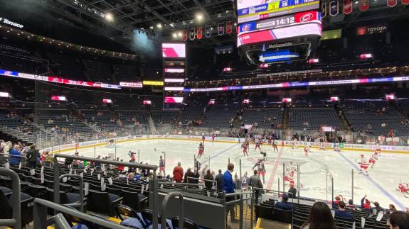 Lower Lounge Section 114 at Nationwide Arena