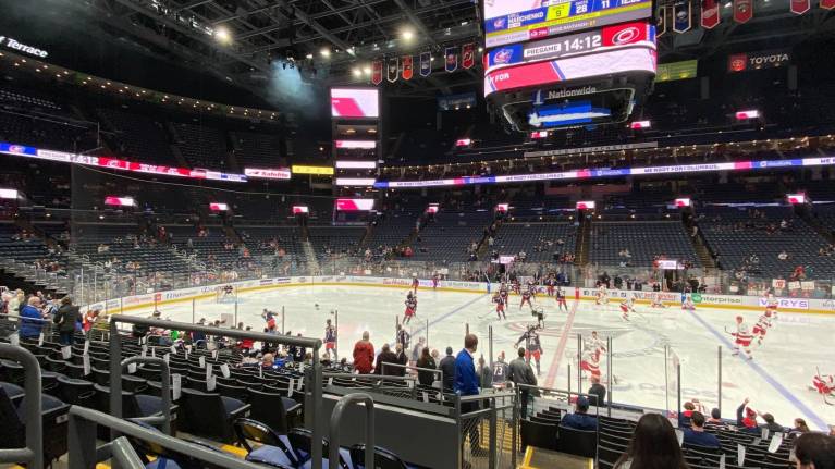 Lower Lounge Section 114 at Nationwide Arena
