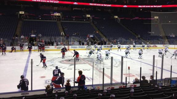 Lower Lounge Section 115 at Nationwide Arena