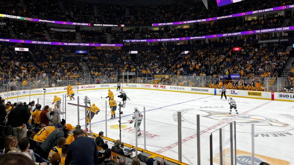 Lower Section 106 at Bridgestone Arena