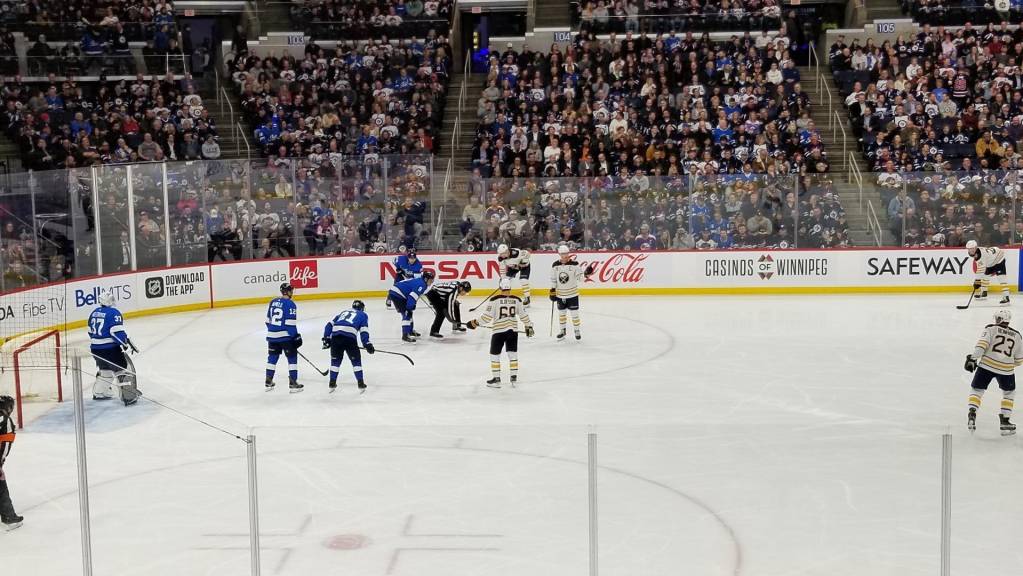 Lower Section 109 at Canada Life Centre
