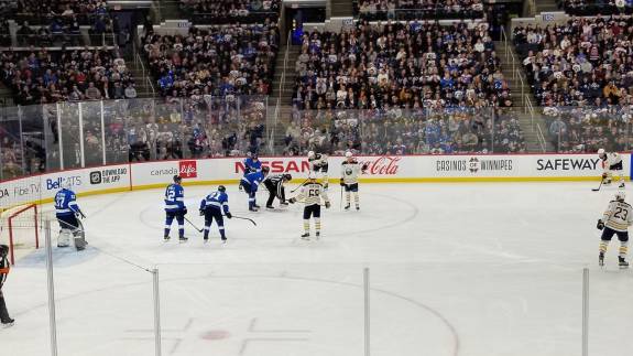 Lower Section 109 at Canada Life Centre