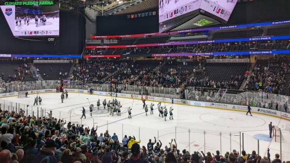 Lower Section 11 at Climate Pledge Arena
