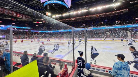 Lower Section 110 at Scotiabank Saddledome
