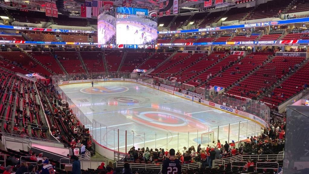 Lower Section 114 at PNC Arena